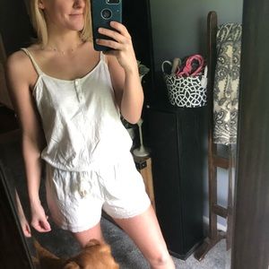 White Romper